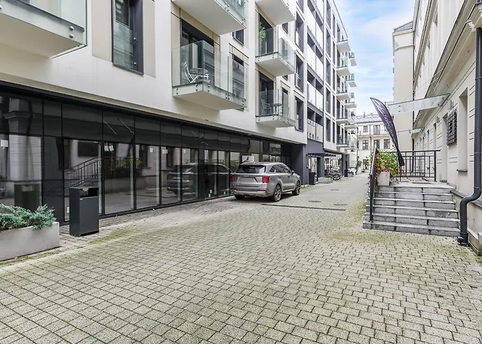 Lägenhet Lumina Luxury With Parking Łódź